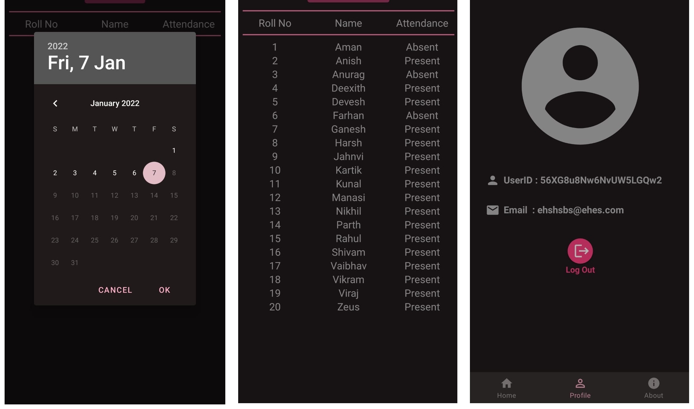 Attendance Manager App